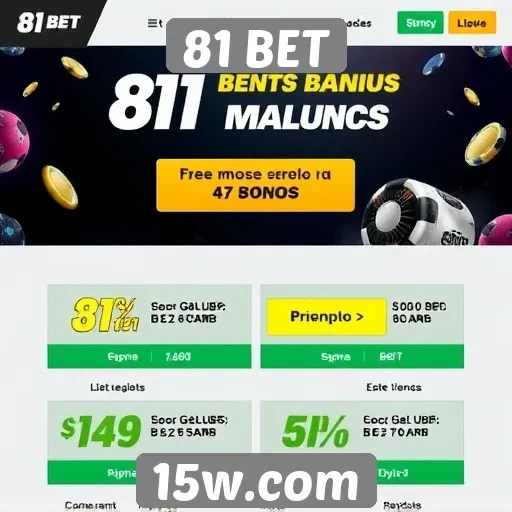 Promoções e bônus exclusivos do site 81 BET